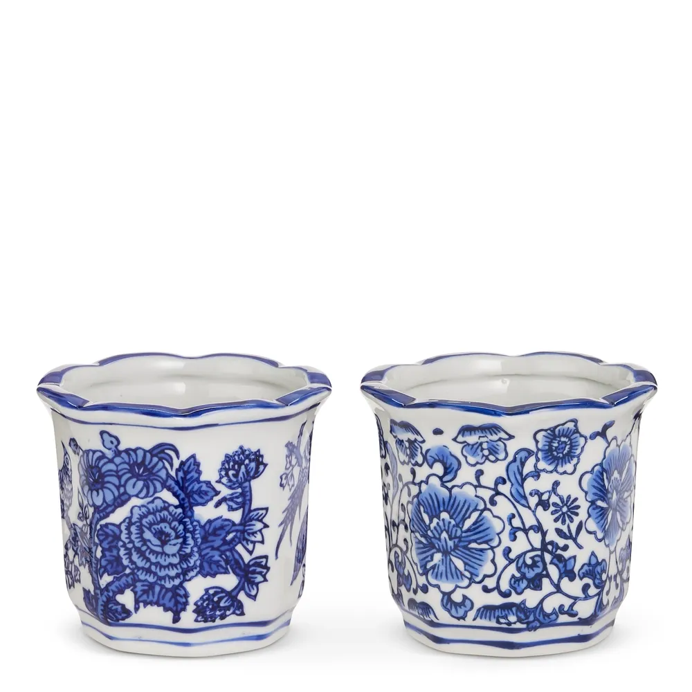 Blue and White Mini Pot