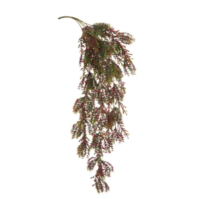 32" Hanging Pepper Berry Branch