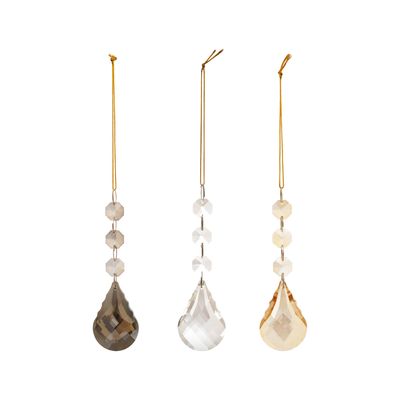 Crystal Drop Ornament