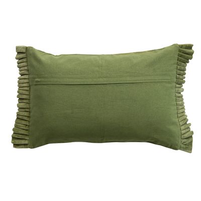 Woodland Velvet Lumbar Pillow