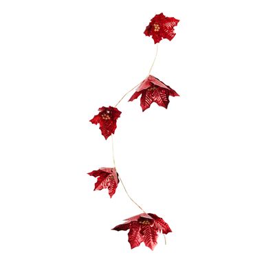 Poinsettia Garland