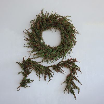 Winterberry Cypress Wreath