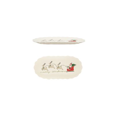 Santa’s Sleigh Platter
