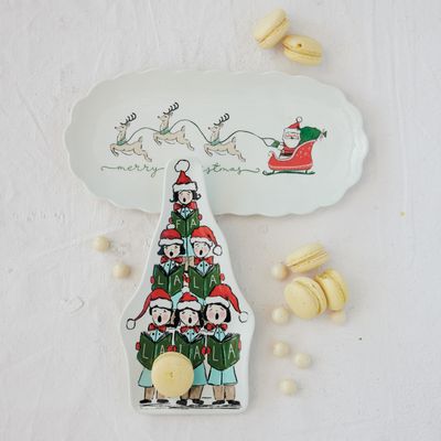 Santa’s Sleigh Platter