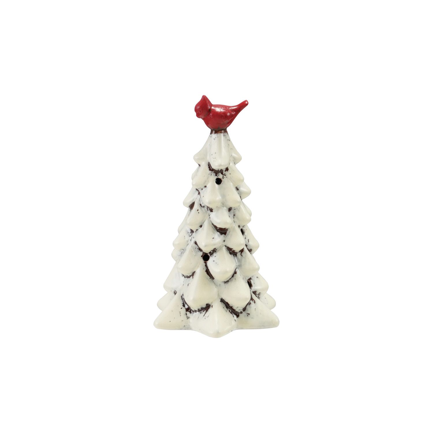 Hand-Painted Tree with Cardinal