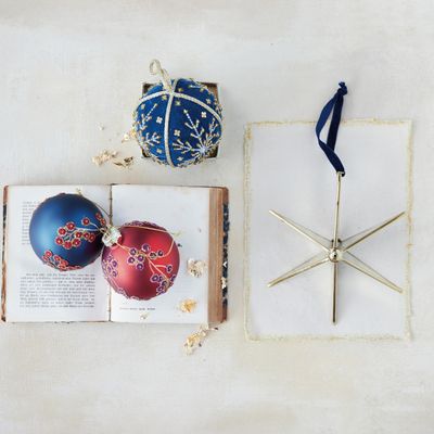 Beaded Botanicals Ornament