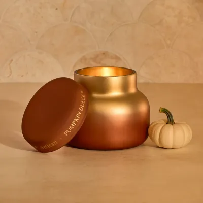 Pumpkin Dulce Artisan Tuscan Radiance Petite Candle