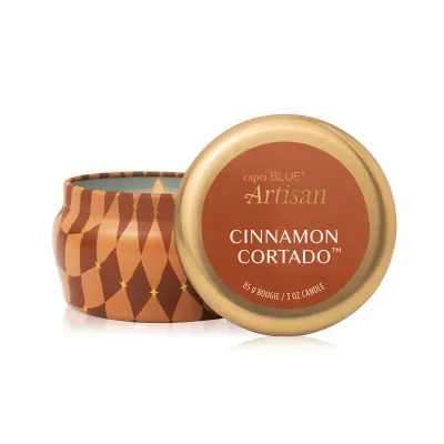 Cinnamon Cortado Artisan Winter Bazaar Mini Tin