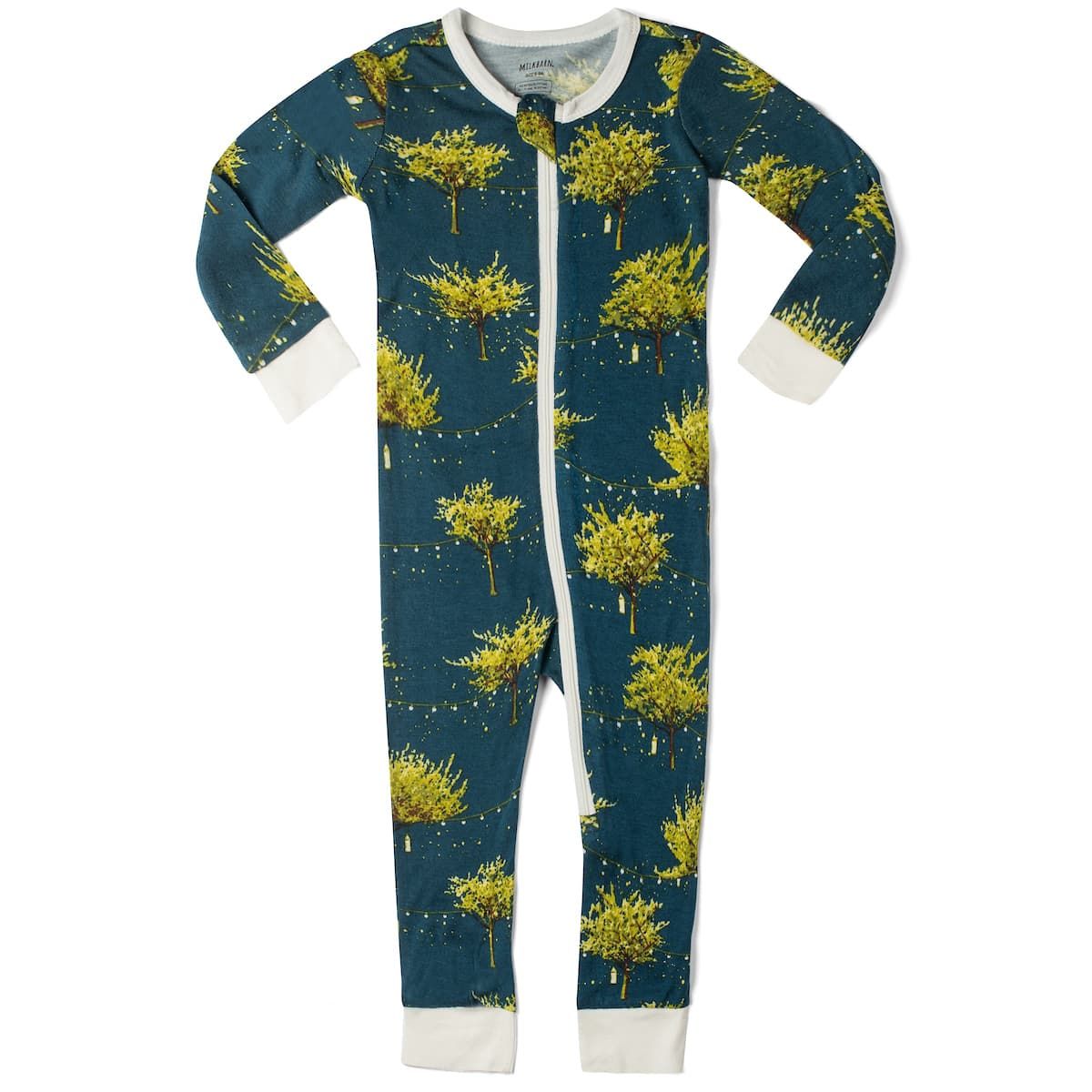 Firefly Zipper Pajama, Size: 3-6M
