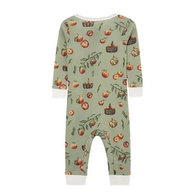 Apple Orchard Zipper Pajama