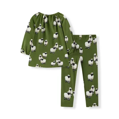 Valais Sheep Bamboo Dress &amp; Legging