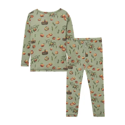 Apple Orchard Cotton Long Sleeve Pajama Set