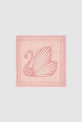 CozyChic Swan Receiving Blanket