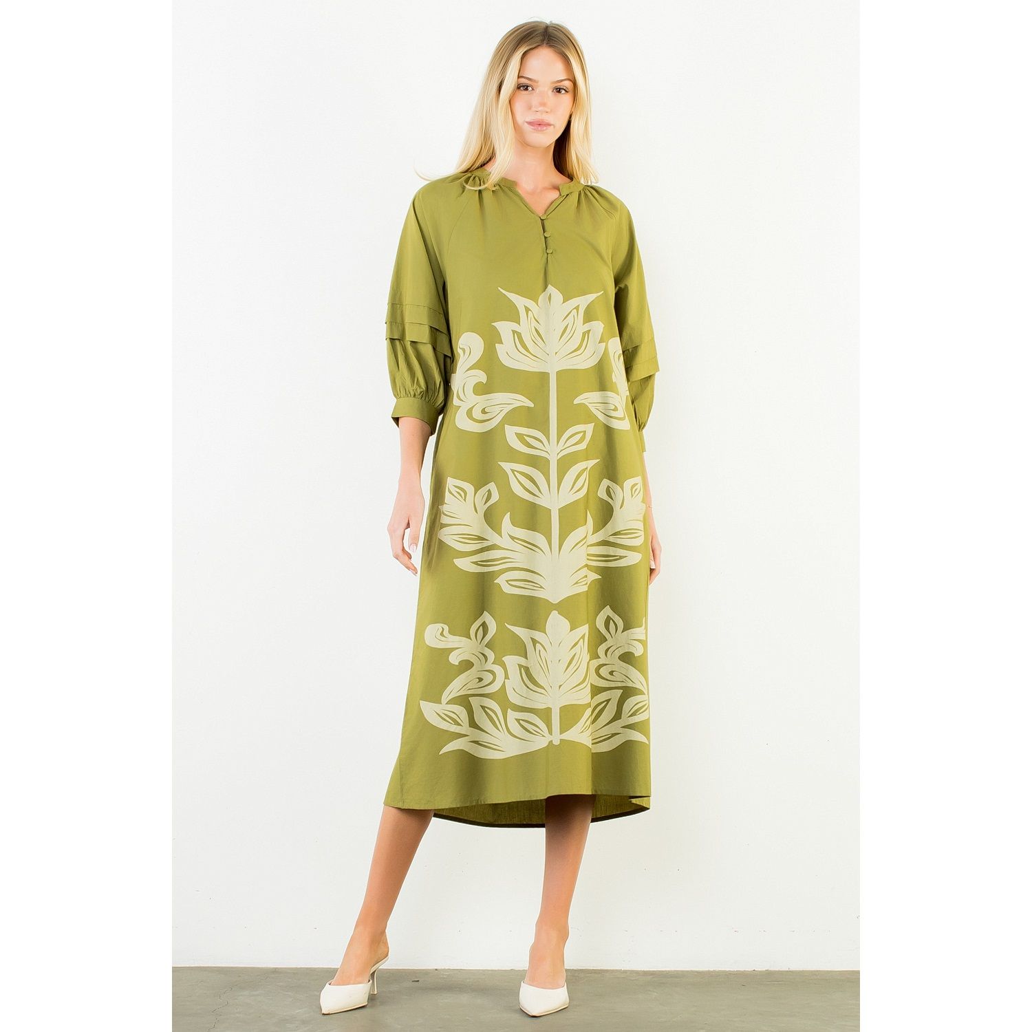 Vera Print Dress