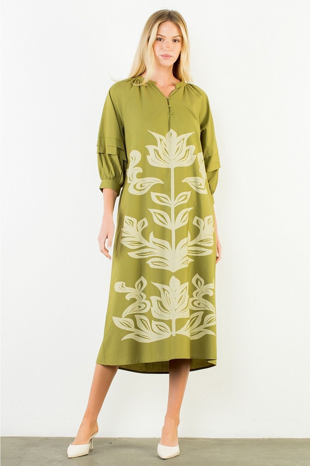 Vera Print Dress