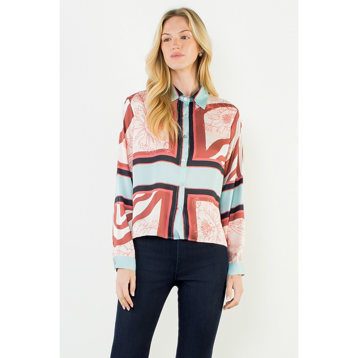 Satin Sallie Top