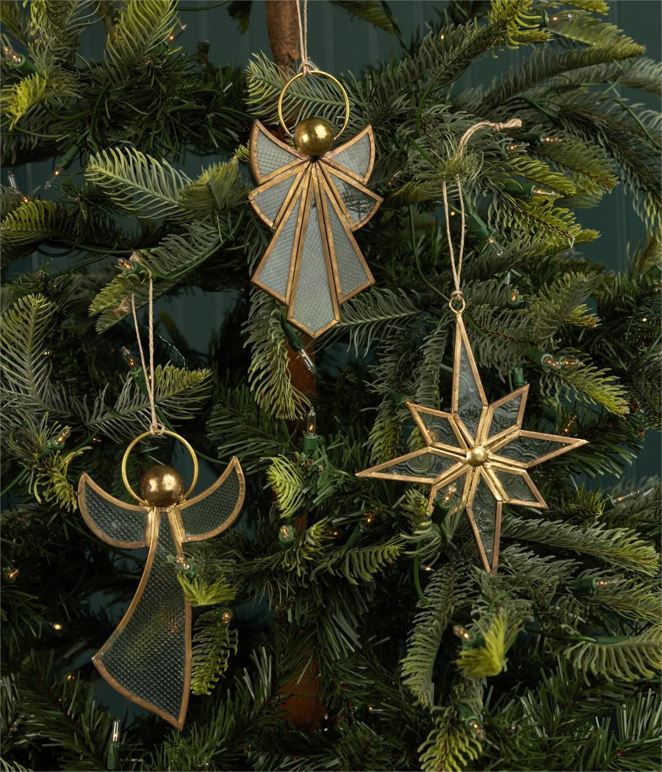 Glass Night of Wonder Ornaments