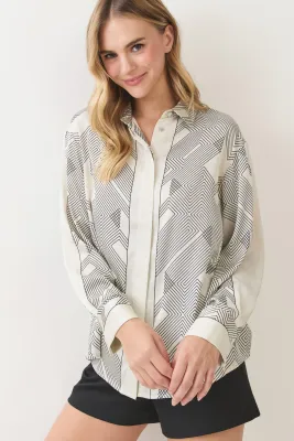 Georgina Patterned Shirt