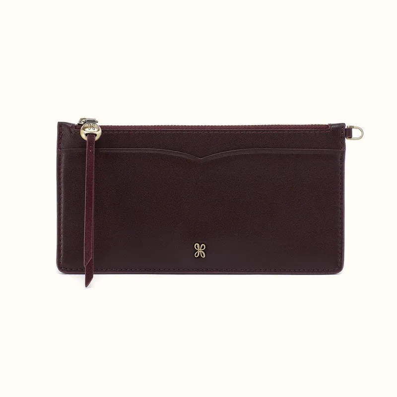Carte Travel Wallet, Color: Dark Cherry