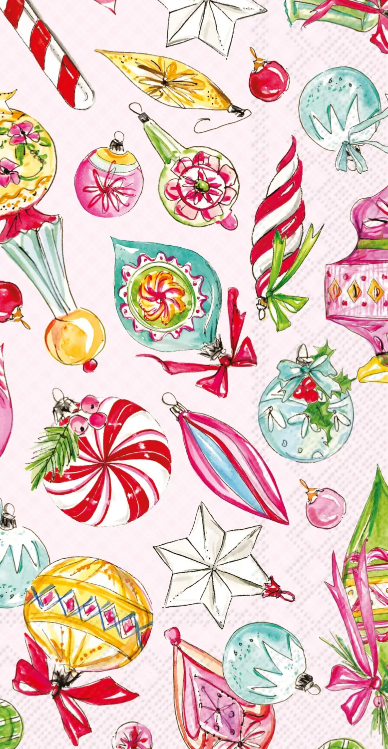 Vintage Ornament Guest Napkins