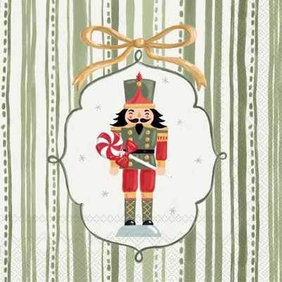 Frosty Nutcracker Green Cocktail
