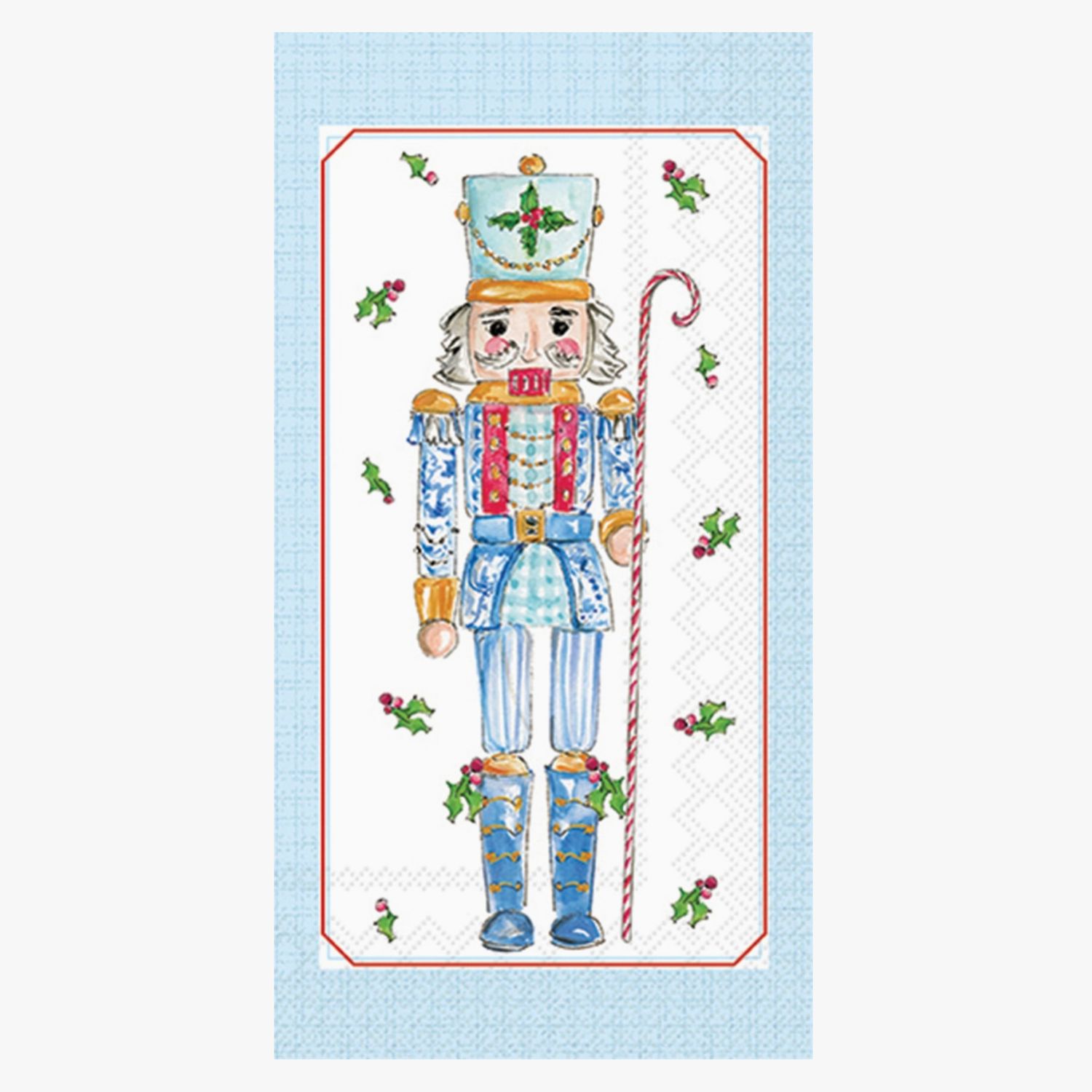 Blue Nutcrackers Guest Napkins