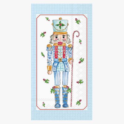 Blue Nutcrackers Guest Napkins