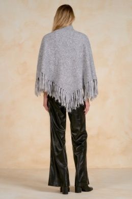 Freida Fringed Poncho