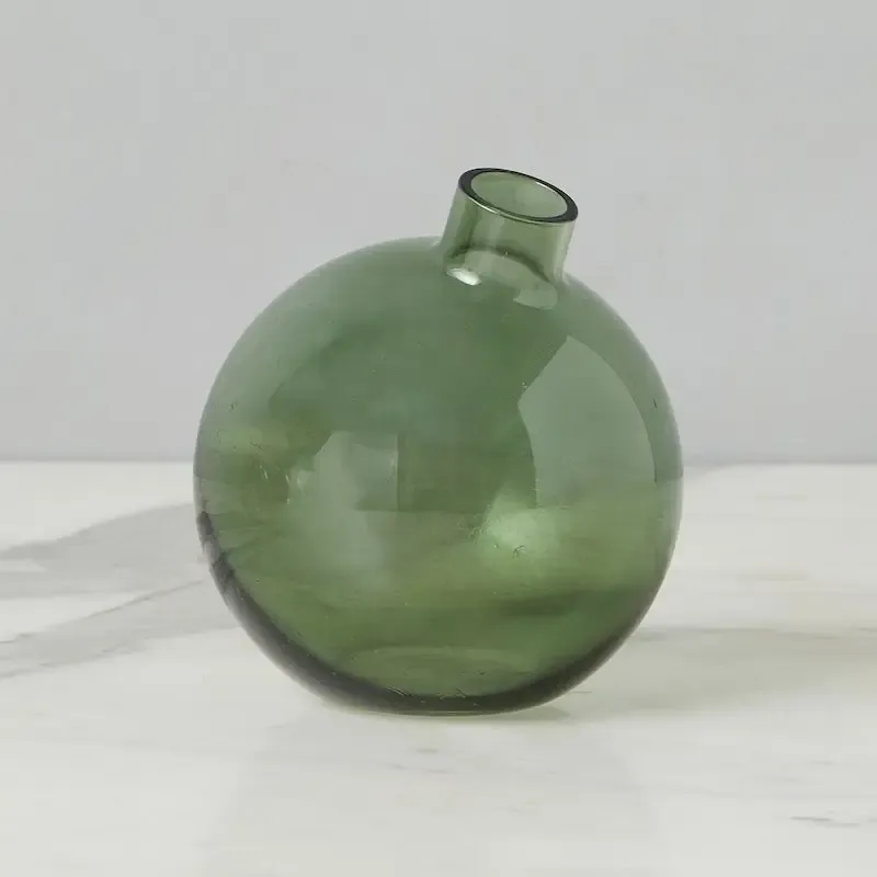 Sphere Bud Vase, Color: Spruce