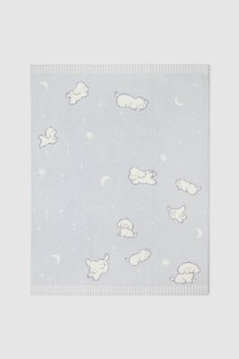 CozyChic Counting Puppies Stroller Blanket