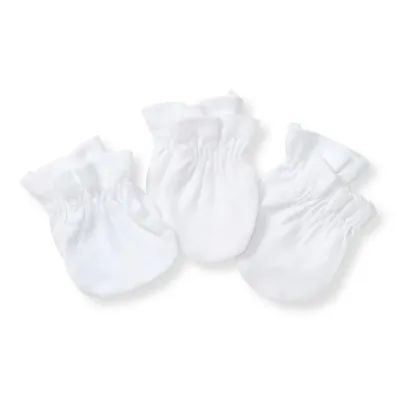 Organic Cotton Baby Mittens Set/3