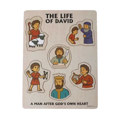 Life of King David Wood Puzzle