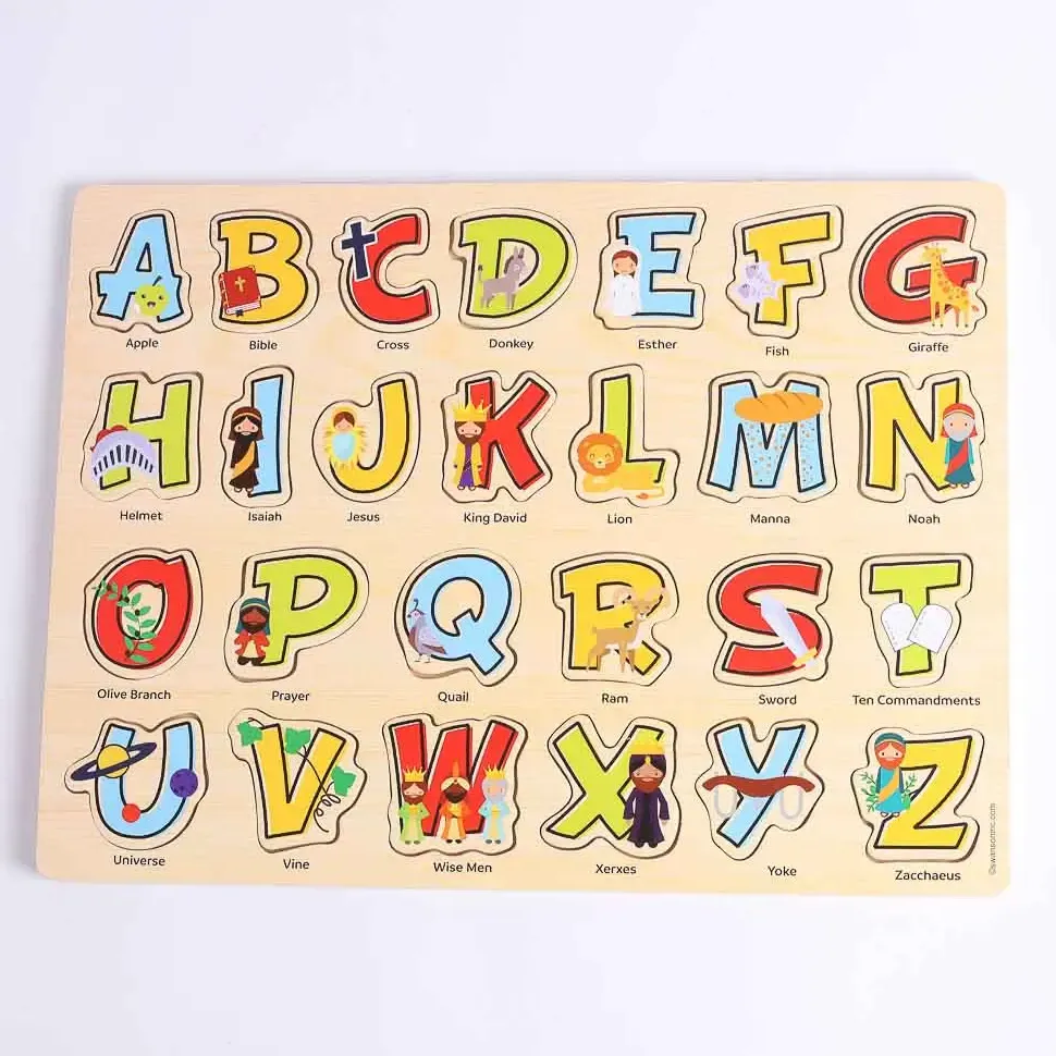 Bible ABC's Wood Puzzle