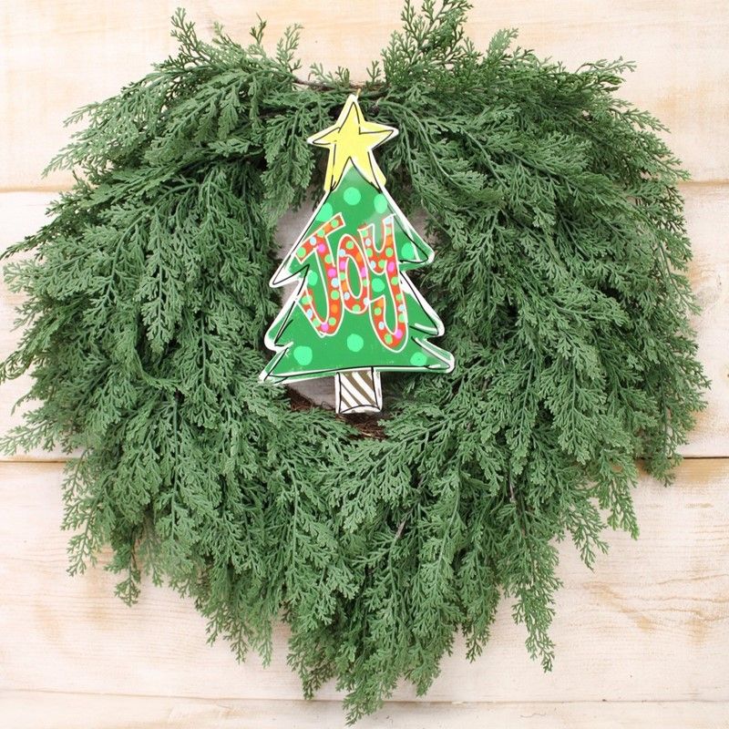 Joy Wreath Decor