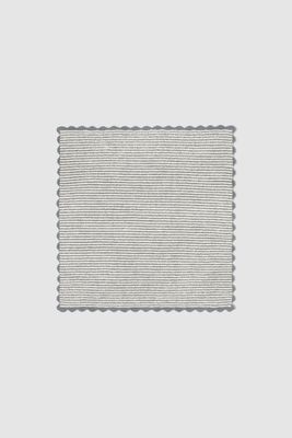 CozyChic Stripe Scallop Receiving Blanket