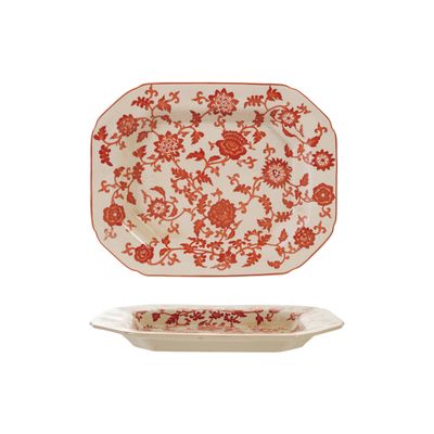 Orange Botanical Tray