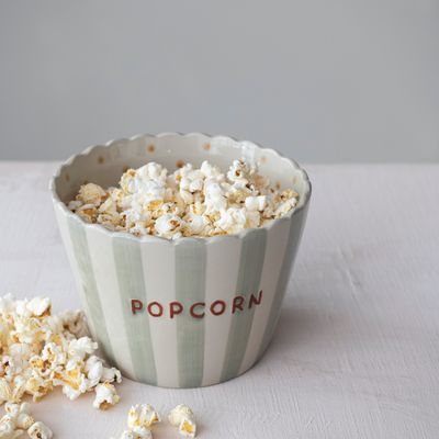 Stoneware Popcorn Bucket