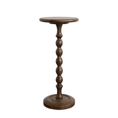 Turned Mango Wood Martini Table