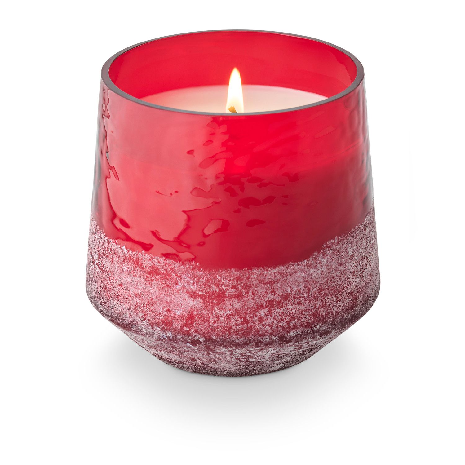 Cranberry Current Baltic Glass
