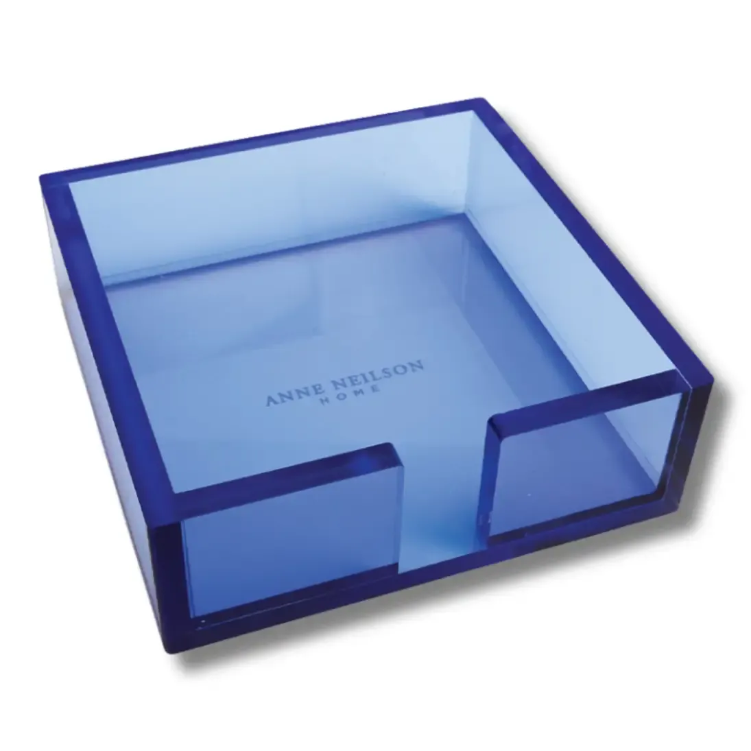 Blue Acrylic Cocktail Napkin Holder
