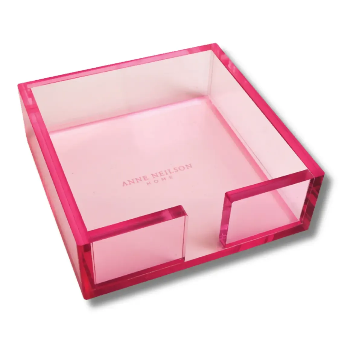 Pink Acrylic Cocktail Napkin Holder