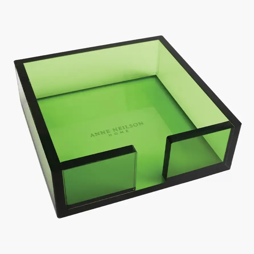 Green Acrylic Cocktail Napkin Holder