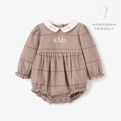 Brown Plaid Bubble