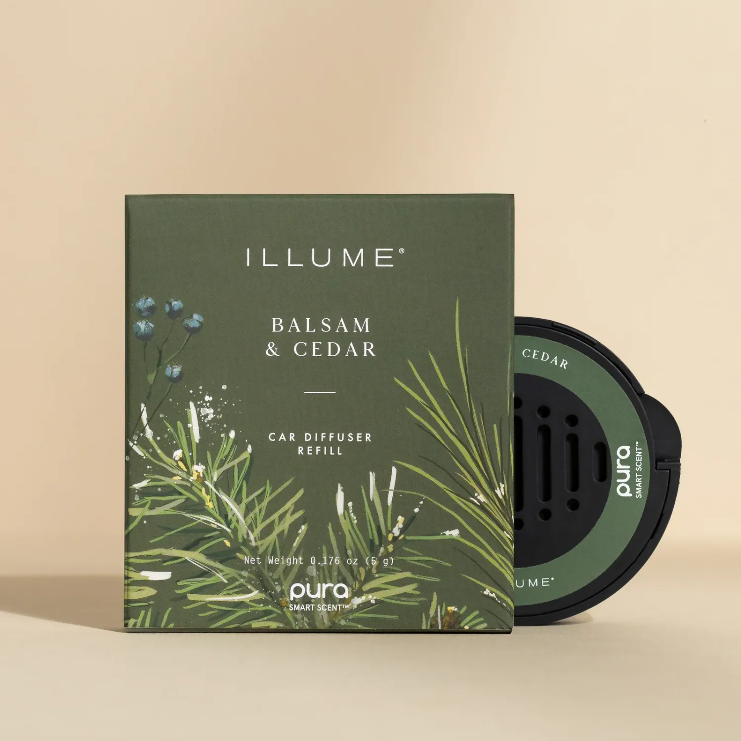 Balsam &amp; Cedar Car Pura Refill