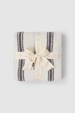 CozyChic Folklore Star Stroller Blanket, Color: Slate/Cream
