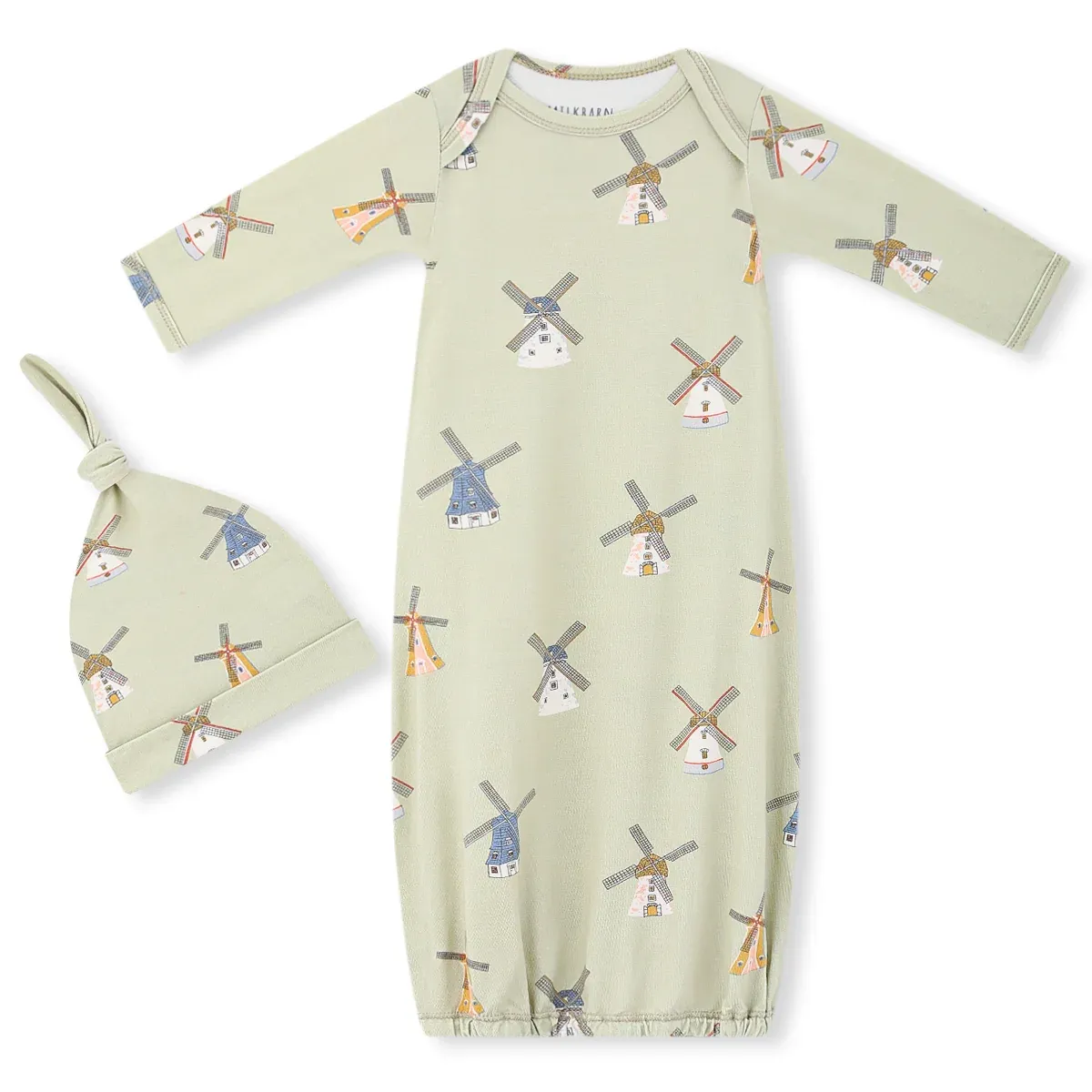 Windmill Newborn Hat &amp; Gown