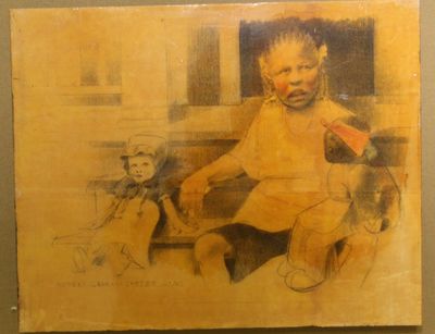 Child with Dolls