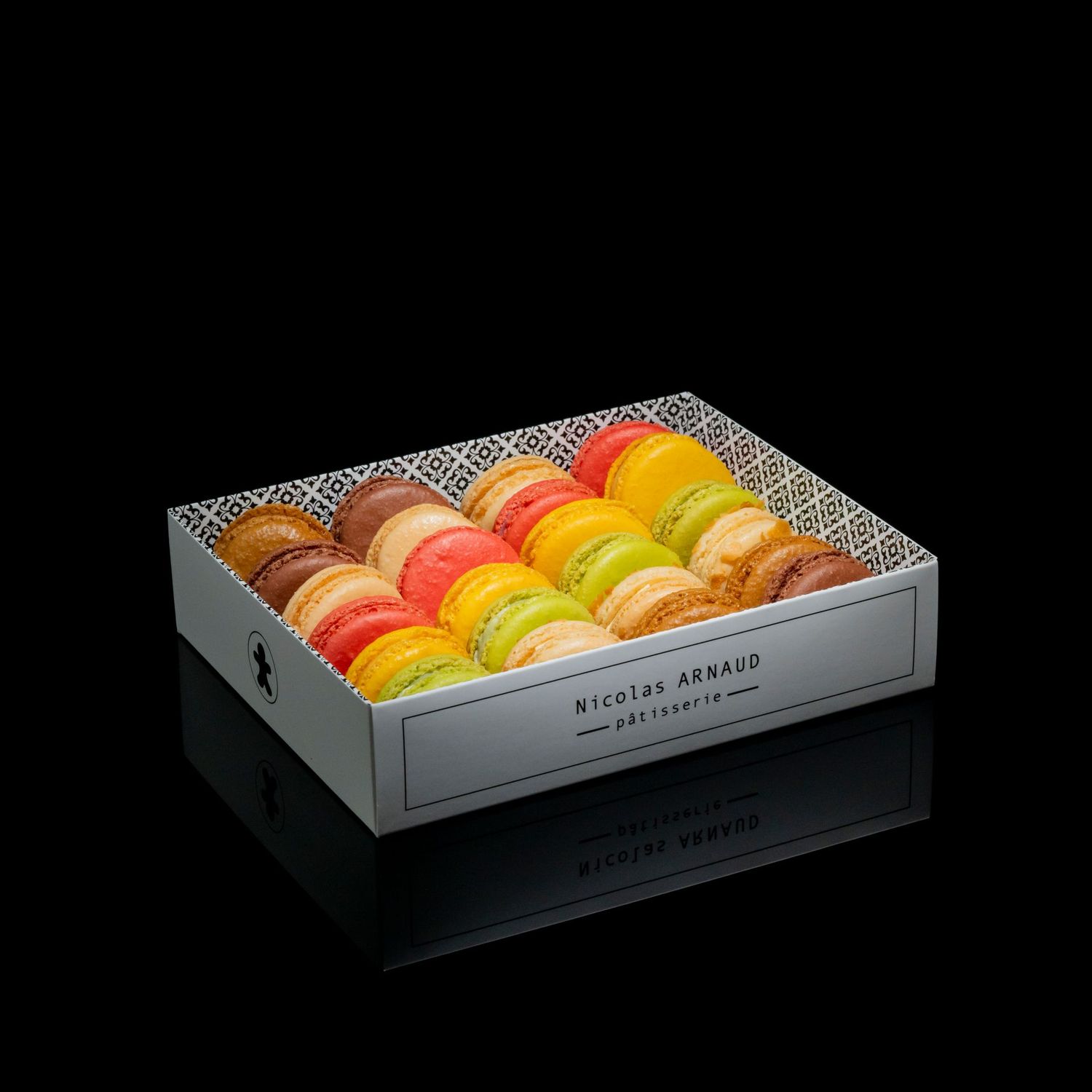 Boîte de 24 macarons