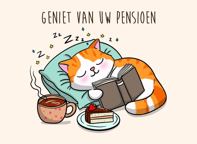 Postkaart Pensioen