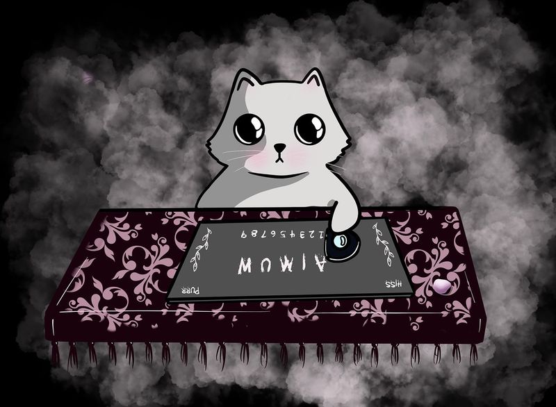 Postkaart Ouija